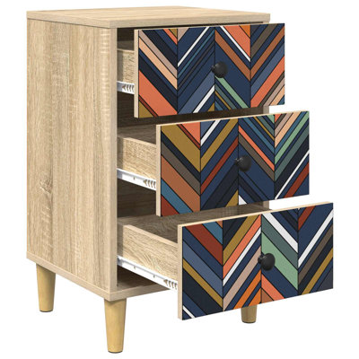 36 cm W Bedside Table