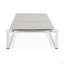Chaise longue d'extérieur réglable à 5 niveaux, structure en aluminium durable et filet en textilène, parfaite pour le patio / la piscine