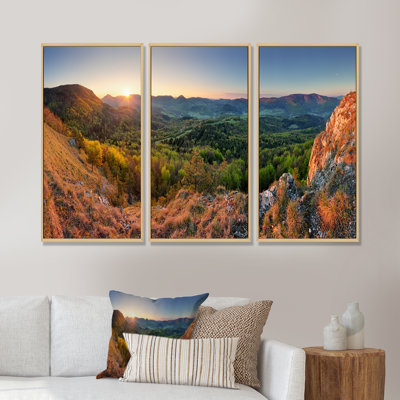 Photographie de cadre flottant sur toile Spring Forest