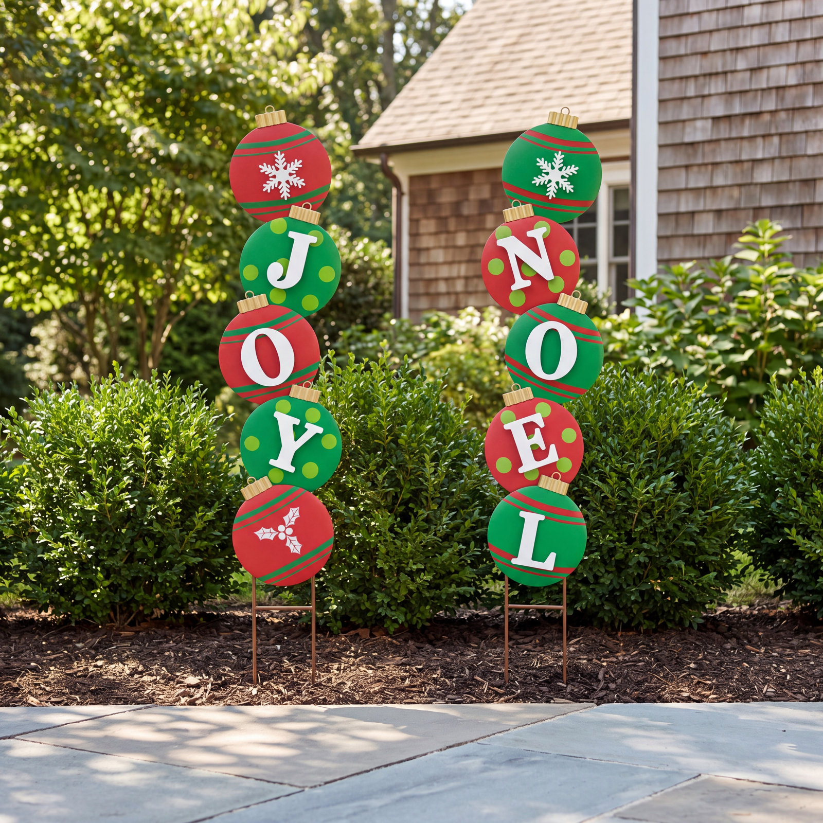Weather Resistant Metal Christmas Decoration