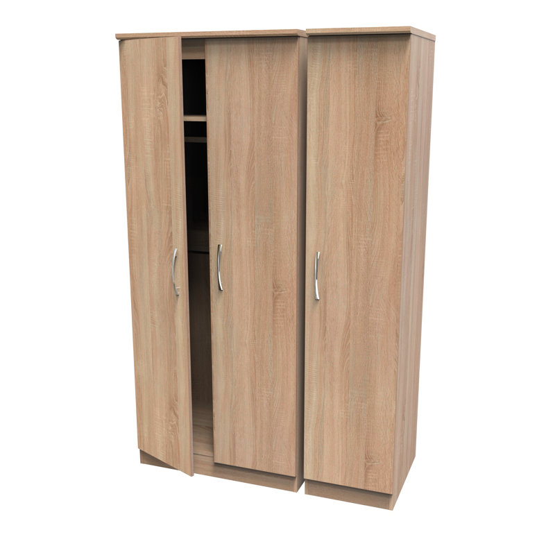 Dekyn Manufactured Wood Wardrobe, Bardolino Oak