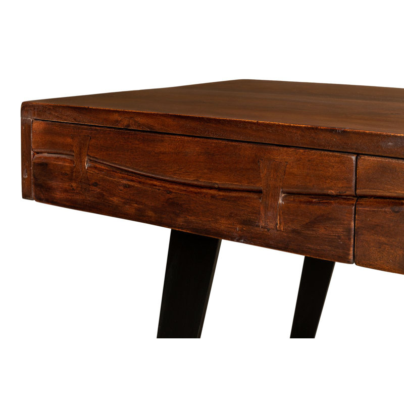 Genius Solid Wood Writing Desk
