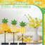 Ensemble de 3 tables en bois Summer Pineapple