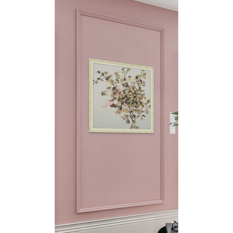 Beloved Flora 1 Framed Watercolour Painting Print Canvas, 43.75" H x 43.75" W