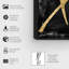 «Typographie and Quotes Black and Gold Xoxo Quotes and Sayings», reproduction d'art textuel sur toile-1058004987-1058004983
