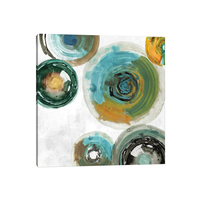Spirals I by Tom Reeves - Gallery-Wrapped Canvas Giclée on Canvas, Canvas, 30.48 cm H x 30.48 cm W
