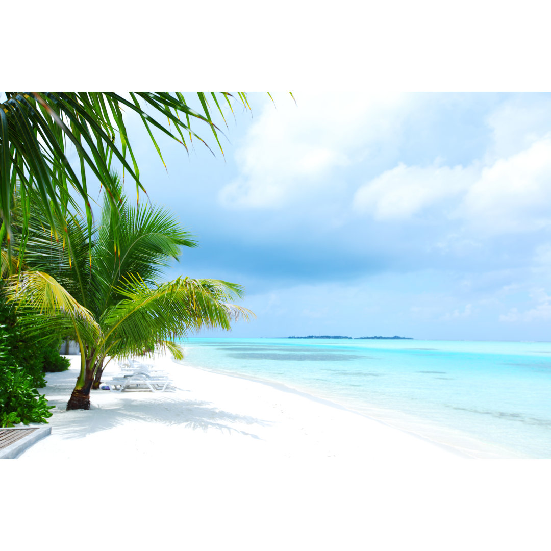 Tropical Island - Wrapped Canvas Print