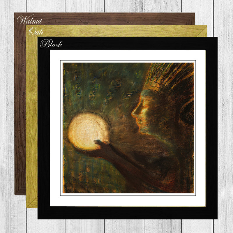 Friendship by Mikalojus Konstantinas Ciurlionis - Framed Print, Black