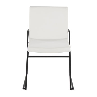 Gradin Faux Leather Side Chair