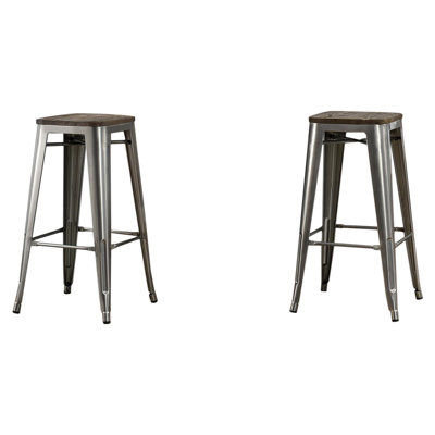 Eiko Counter Stool with Metal Frame