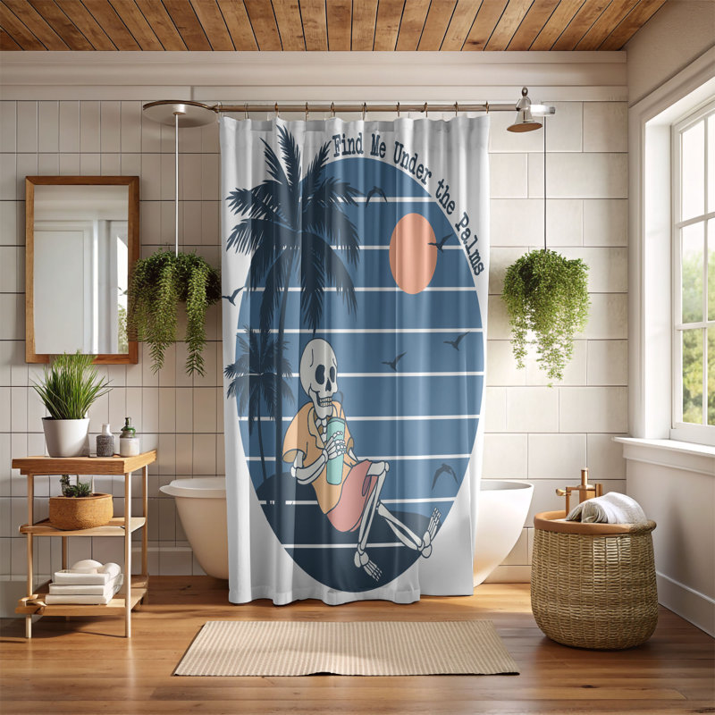 Fortine Shower Curtain, H 74 po x l 71 po