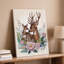 Reproduction d'art sur toile avec une paire de cerfs-1598177945