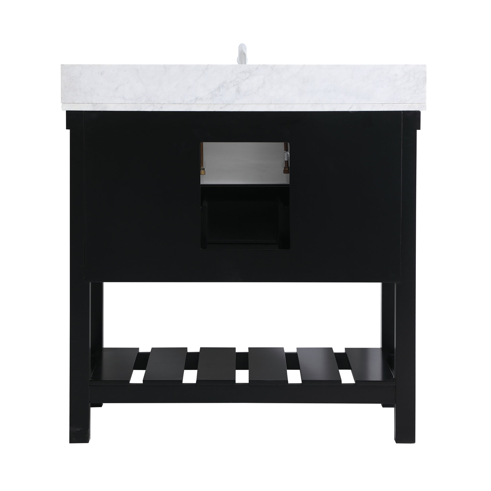 Pelaghia 36'' Single Bathroom Vanity, Black