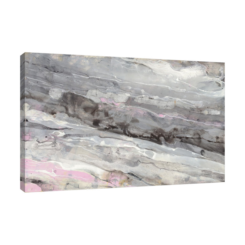 «Alabaster», toile tendue par Albena Hristova, H 16 po x l 24 po x P 1,5 po
