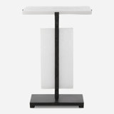 Uttermost Elements Bubble Glass Accent Table