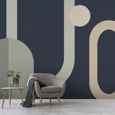 Superfresco Easy Oval Geometric Pop Print To Order Mural