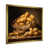 Gold Single Picture Framed