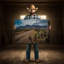 Texas Cowboy Bottes, reproduction d'art sur toile - Rustic Desert Road, art mural-1697148210