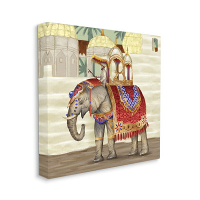 «Elephant Parade Eastern», impression sur toile
