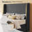 Craciunita Upholstered Wingback Storage Bed-2025502201