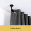 Tropez Adjustable 0.63" Single Curtain Rod-1346527167-1346374412