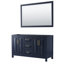 Ensemble de meuble-lavabo double 60 "avec miroir Daria-97959595-97959597-97959601
