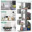 Fonseca Geometric Bookcase-1835015133