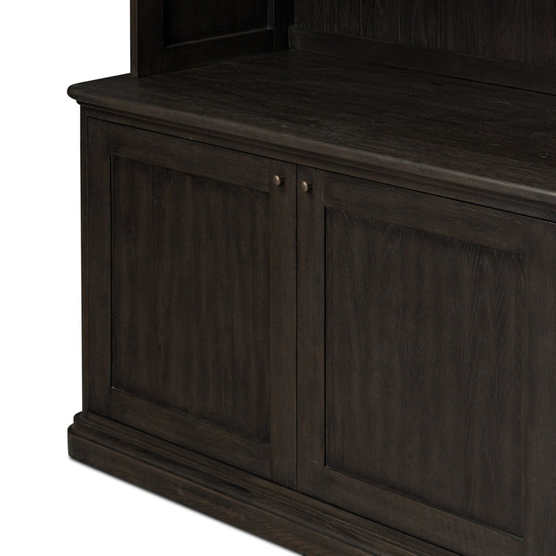 Dumont Bookcase, Smoked Black
