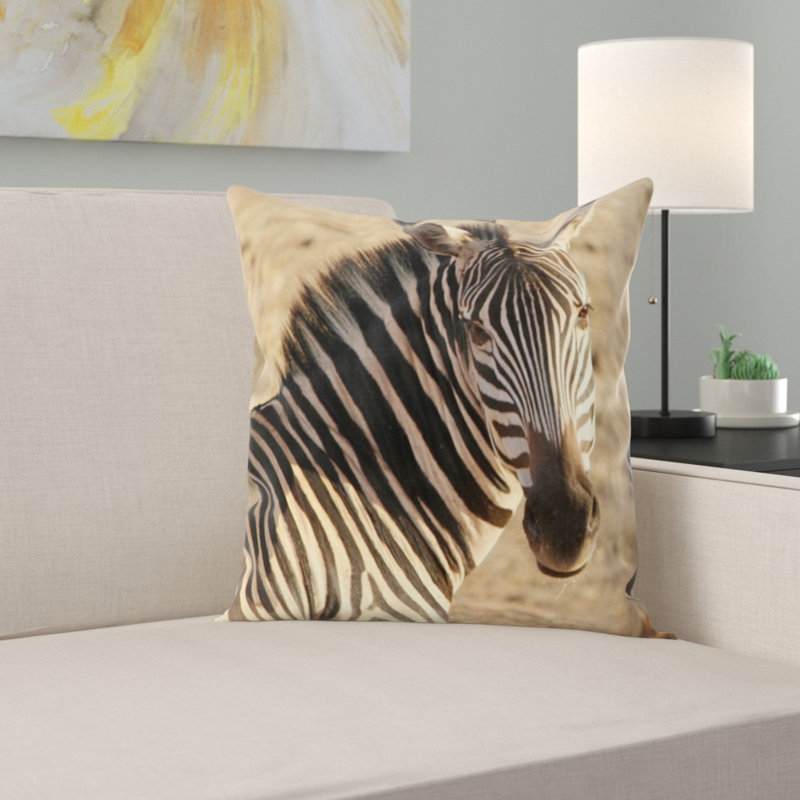 Coussin zèbre