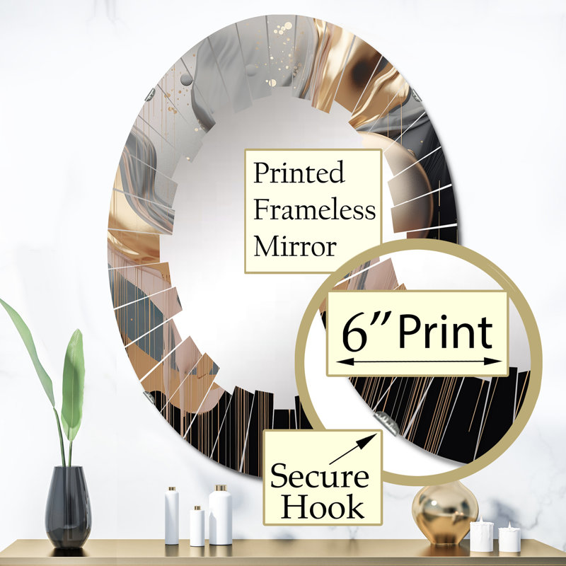 Miroir mural Nubble, 36 po x 24 po