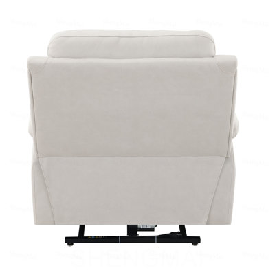 Fauteuil inclinable électrique en microfibre Chriki