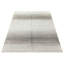 Tapis gris ombre en soie 6 pi 0 po x 8 pi 9 po