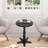 Round Wooden Small End Table, Vintage Pedestal Side Table & Accent Nightstand for Living Room, Bedroom & Entryway-1861265693