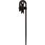 Ensemble de quincaillerie de porte de grange simple standard Premium Horseshoe Roller Hanger-2048733019