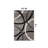Devonshire Abstract Gray/Black/Ivory Area Rug-1680513850