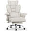 Ergonomic High Back Executive Office Chair with Retractable Footrest, Lumbar Support and Adjustable Height-1288873467-1303513747