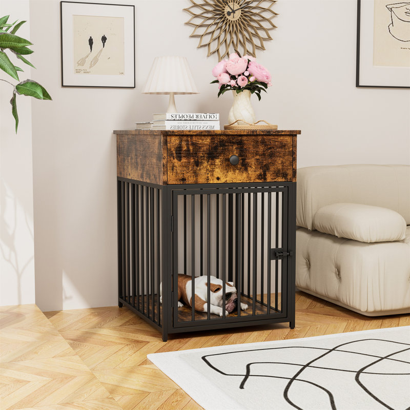 Meuble-cage pour chien