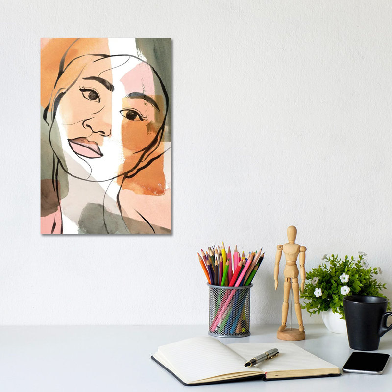 Earthly Angels III 1 Piece Wrapped Canvas Wall Art, 20.32 cm H x 30.48 cm W