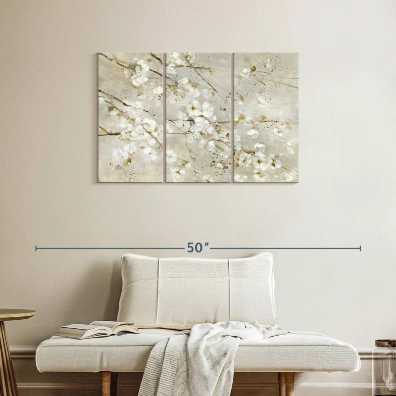 Harnek Soft Spring Blossoms, 24" H x 38" W