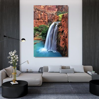 Art sur toile tendue par Millwood Pines Malvin, Larry, titre: Havasu Falls II PSMAL-116