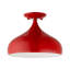 Plafonnier semi-encastré 1 lumière 11,75 po Fiddletown-1399447481