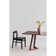 Stipe Walnut Solid Wood Dining Table