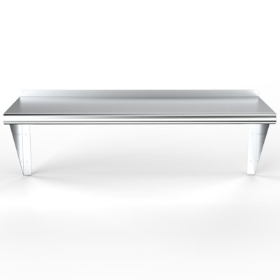 Amgood Stainless Steel Wall Mounted Shelf