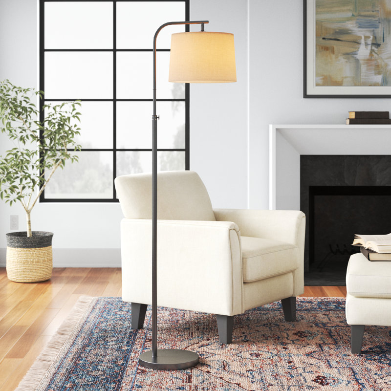 Alecxander 65'' Black Arched Floor Lamp