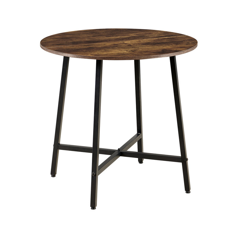 Alecsandru Round Metal Base Dining Table