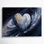 Art sur toile gris "Space Pluto"-1981842488