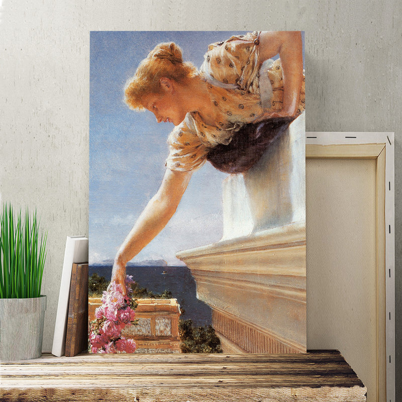 Lawrence Alma-Tadema - Wrapped Canvas Painting, 50cm H x 35cm W