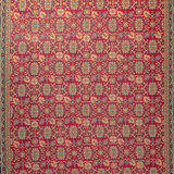 Red Flatweave Wool Rug - 16'1"" x 25'2""
