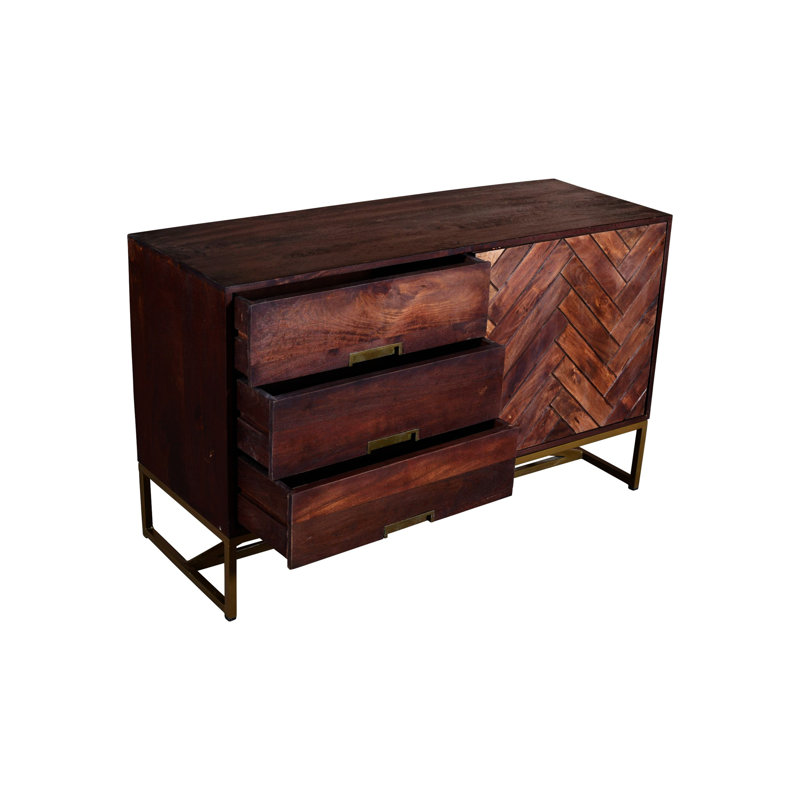 Altarriba 50'' Solid Wood Sideboard