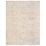 New Turkmen Afghan One-of-a-Kind Rectangle 9'2" X 11'10" Area Rug